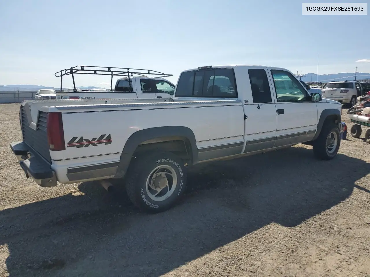 1995 Chevrolet Gmt-400 K2500 VIN: 1GCGK29FXSE281693 Lot: 62783355