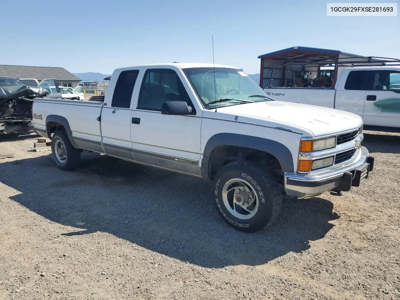 1995 Chevrolet Gmt-400 K2500 VIN: 1GCGK29FXSE281693 Lot: 62783355