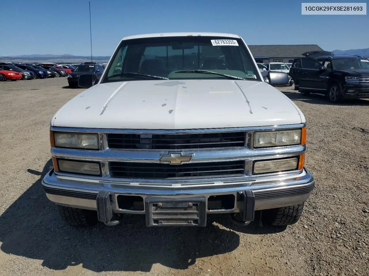 1995 Chevrolet Gmt-400 K2500 VIN: 1GCGK29FXSE281693 Lot: 62783355