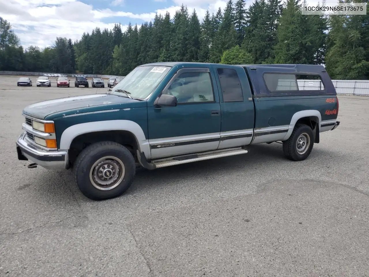 1995 Chevrolet Gmt-400 K2500 VIN: 1GCGK29N6SE173675 Lot: 63541555