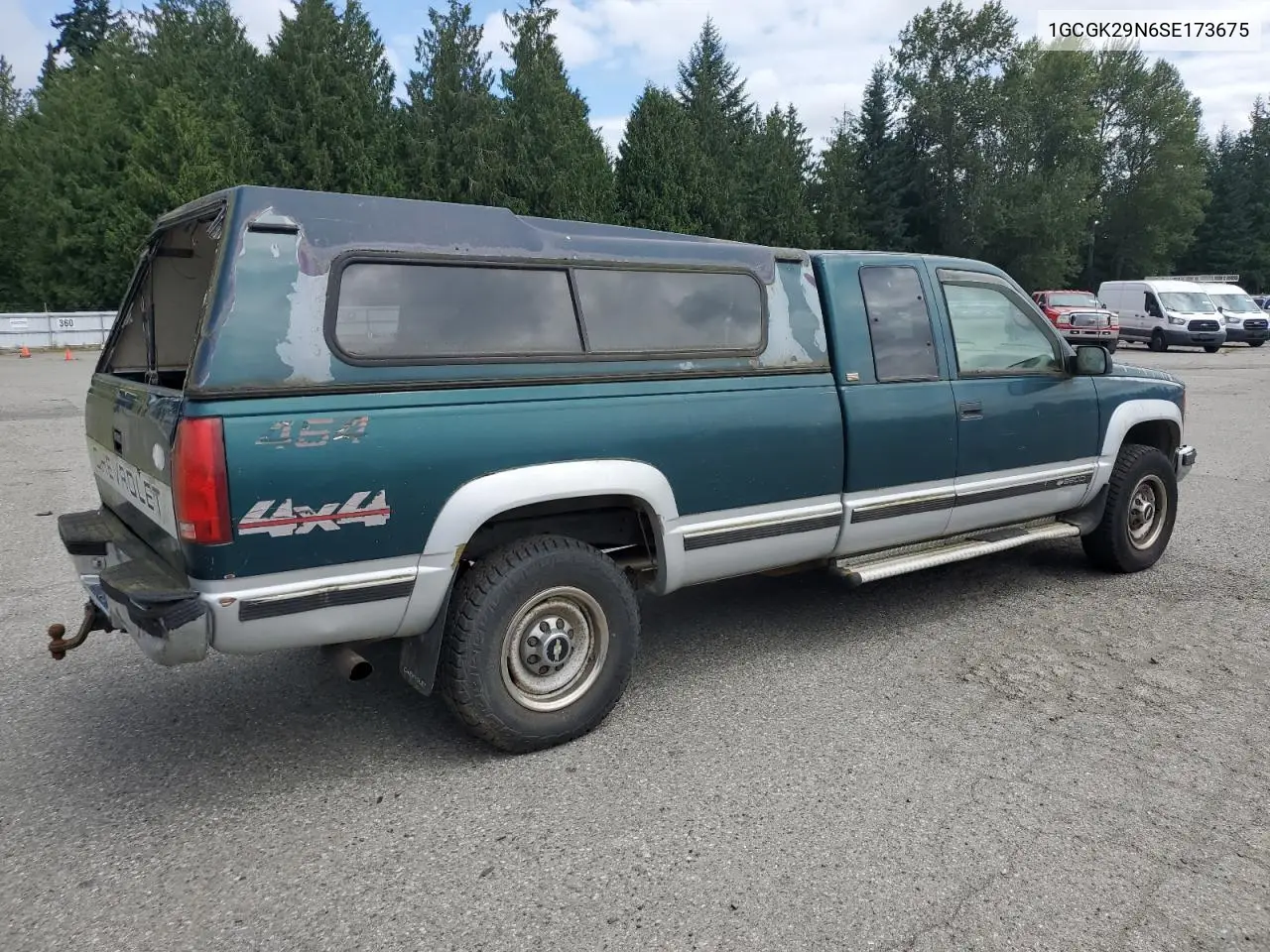 1995 Chevrolet Gmt-400 K2500 VIN: 1GCGK29N6SE173675 Lot: 63541555