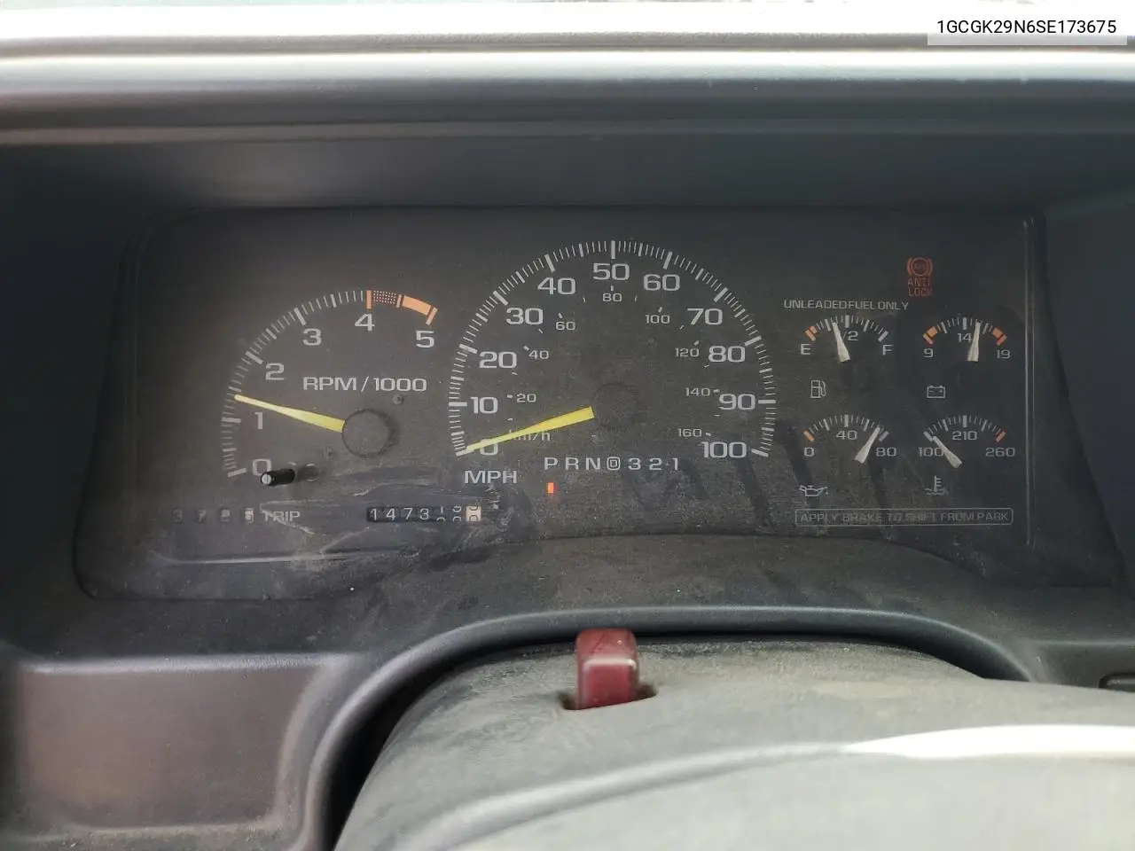 1995 Chevrolet Gmt-400 K2500 VIN: 1GCGK29N6SE173675 Lot: 63541555