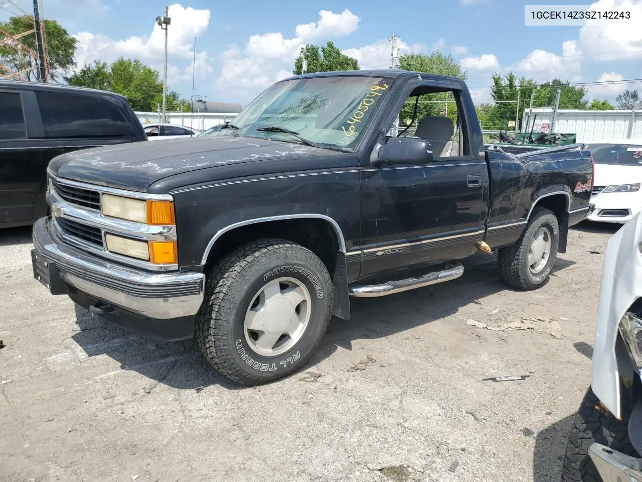 1995 Chevrolet Gmt-400 K1500 VIN: 1GCEK14Z3SZ142243 Lot: 64050495