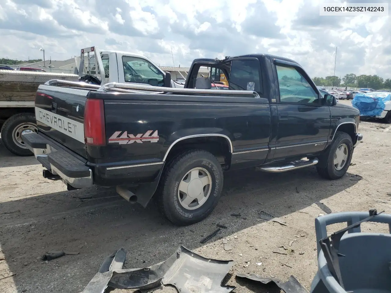1995 Chevrolet Gmt-400 K1500 VIN: 1GCEK14Z3SZ142243 Lot: 64050495