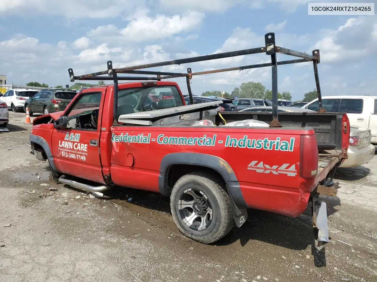 1996 Chevrolet Gmt-400 K2500 VIN: 1GCGK24RXTZ104265 Lot: 64396035
