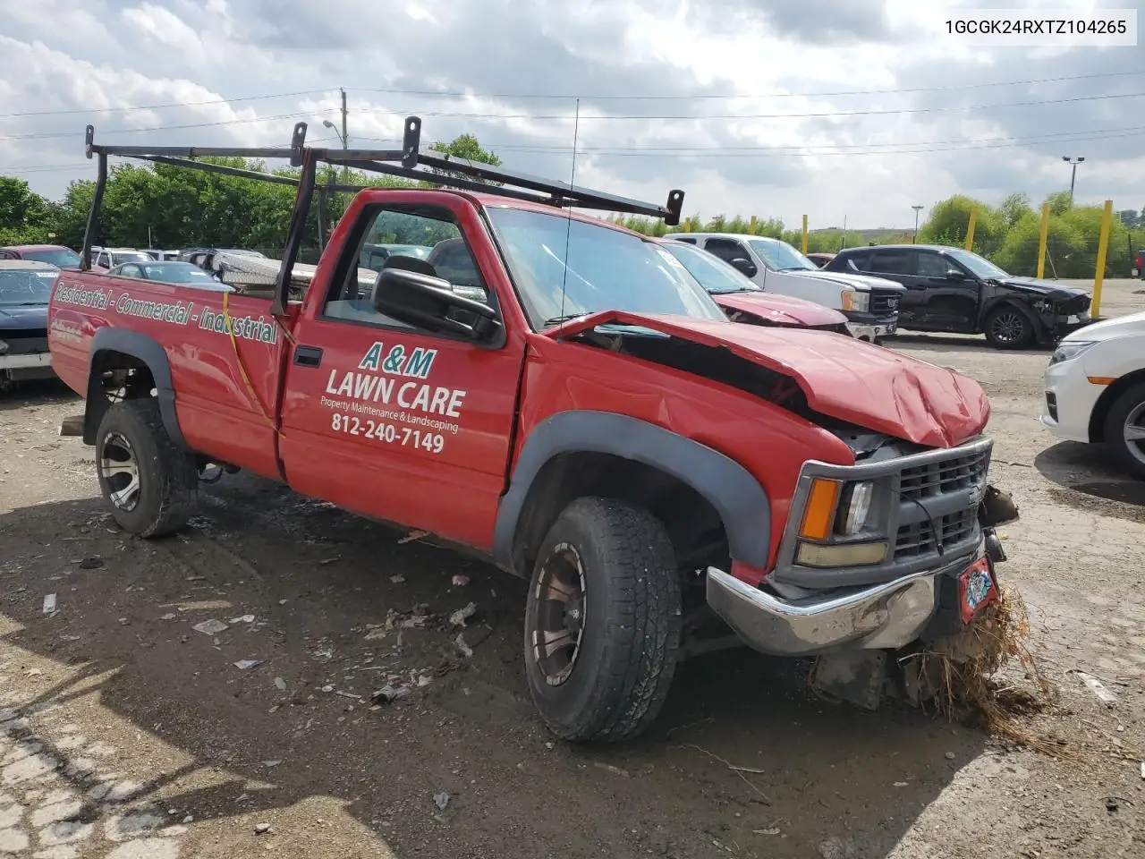 1996 Chevrolet Gmt-400 K2500 VIN: 1GCGK24RXTZ104265 Lot: 64396035