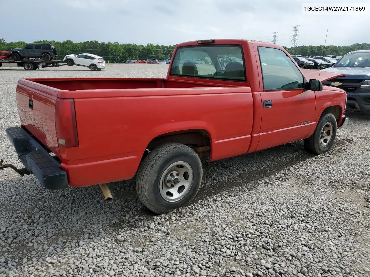 1998 Chevrolet Gmt-400 C1500 VIN: 1GCEC14W2WZ171869 Lot: 53122615