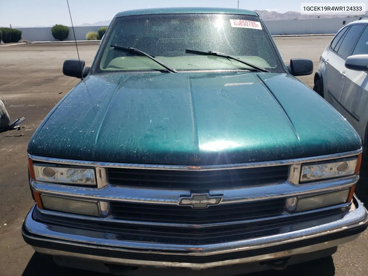 1998 Chevrolet Gmt-400 K1500 VIN: 1GCEK19R4WR124333 Lot: 65850785