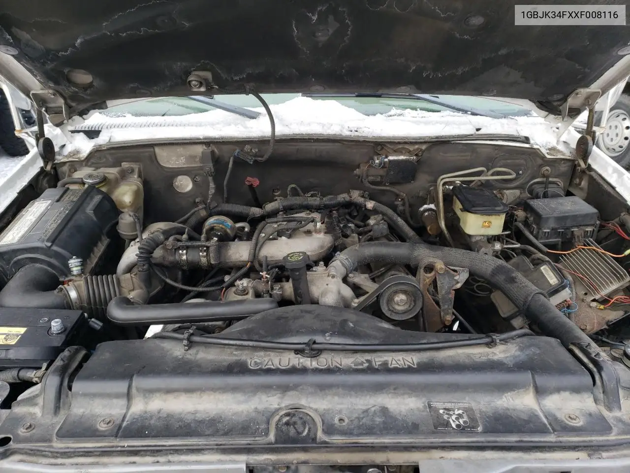 1999 Chevrolet Gmt-400 K3500 VIN: 1GBJK34FXXF008116 Lot: 65560855