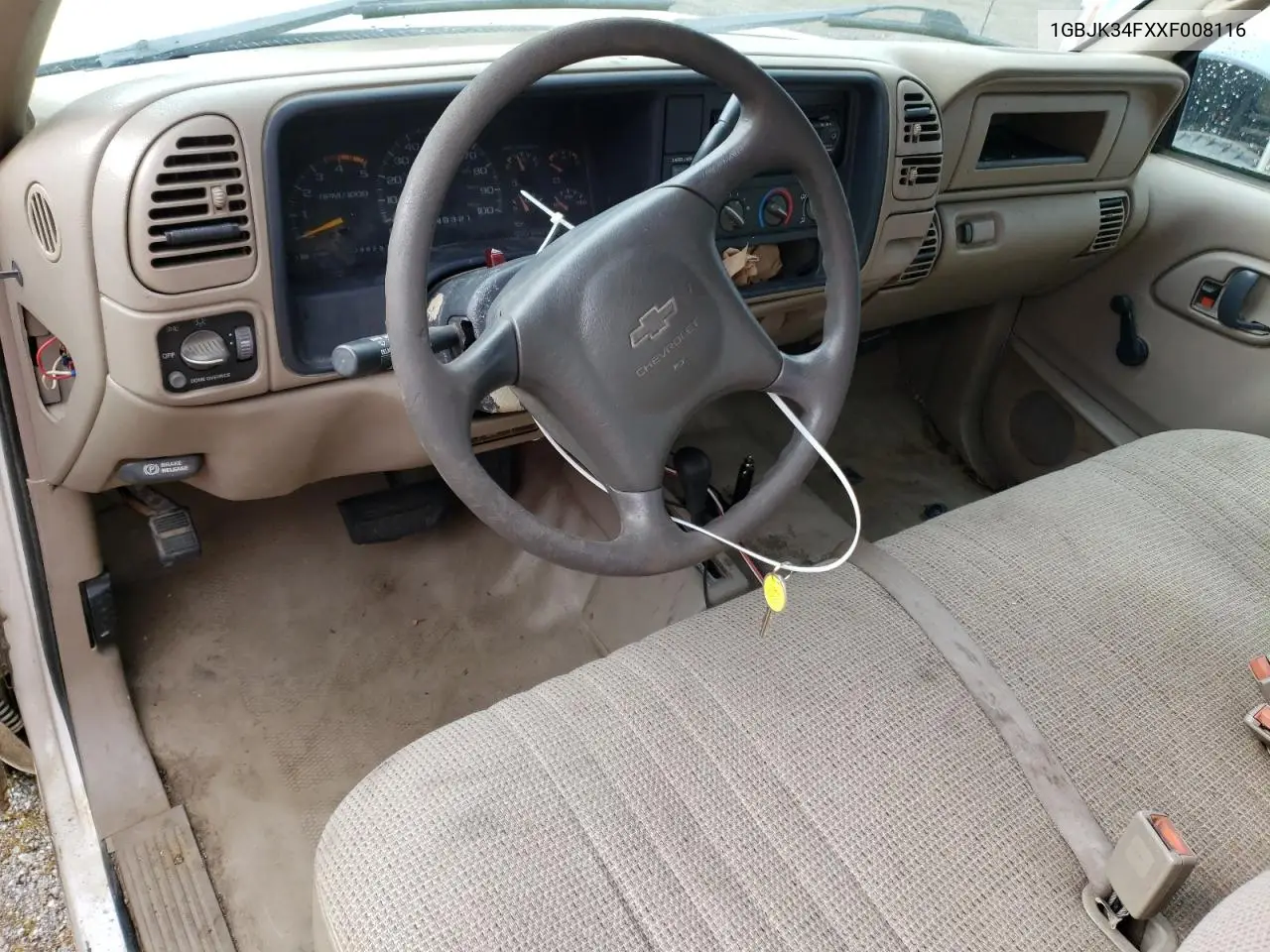 1999 Chevrolet Gmt-400 K3500 VIN: 1GBJK34FXXF008116 Lot: 65560855