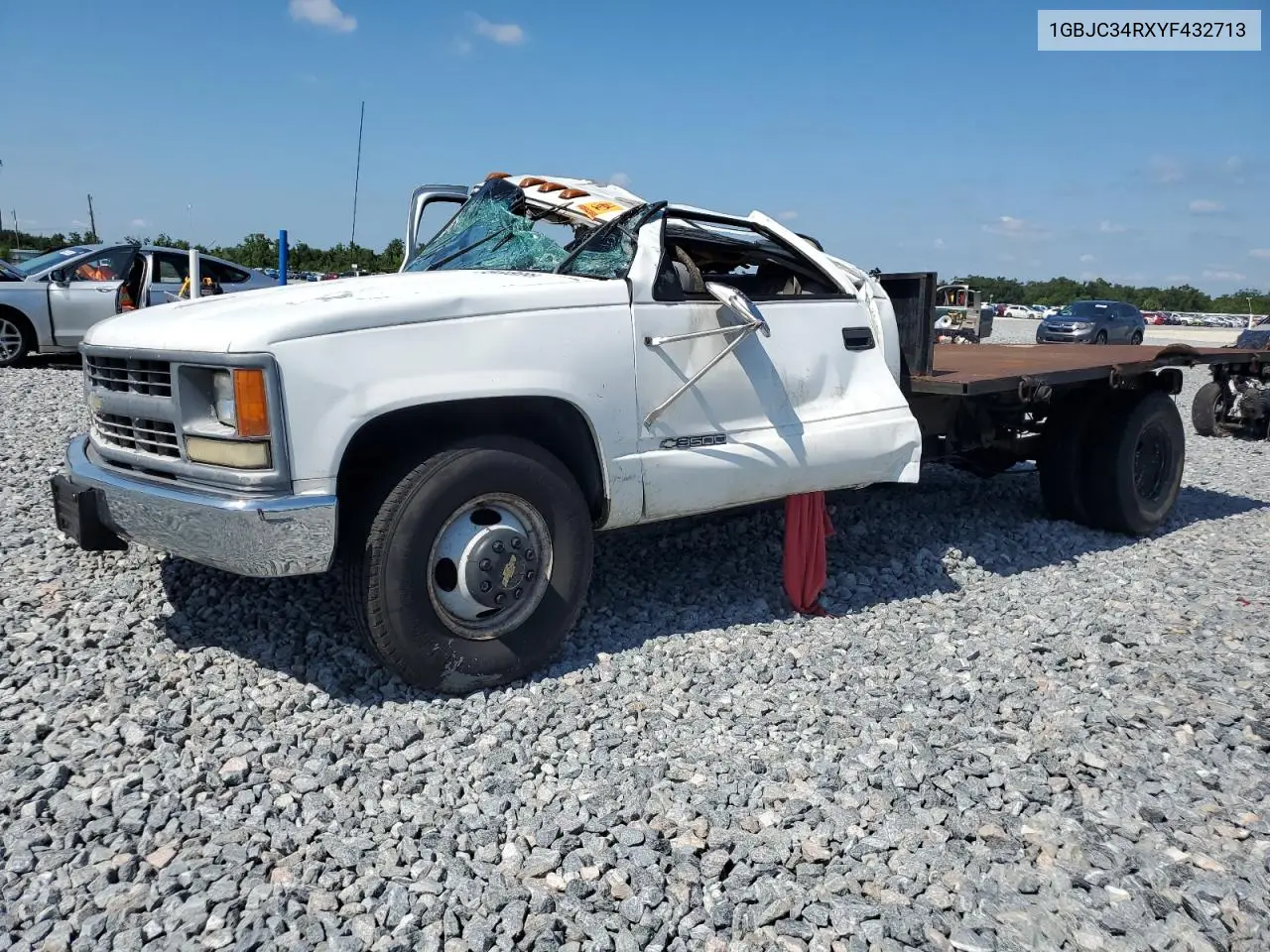 2000 Chevrolet Gmt-400 C3500 VIN: 1GBJC34RXYF432713 Lot: 64309695