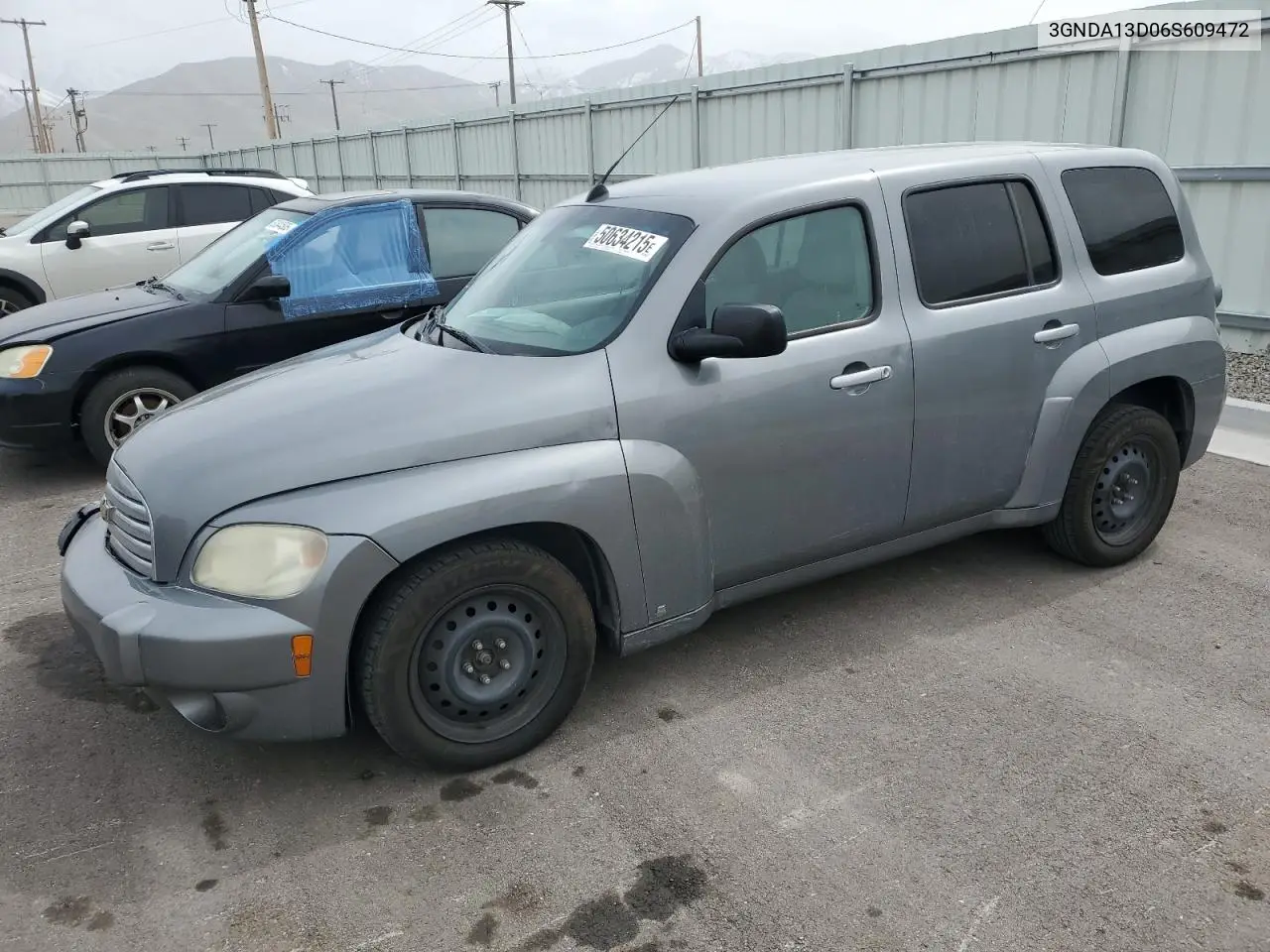 2006 Chevrolet Hhr Ls VIN: 3GNDA13D06S609472 Lot: 50634215