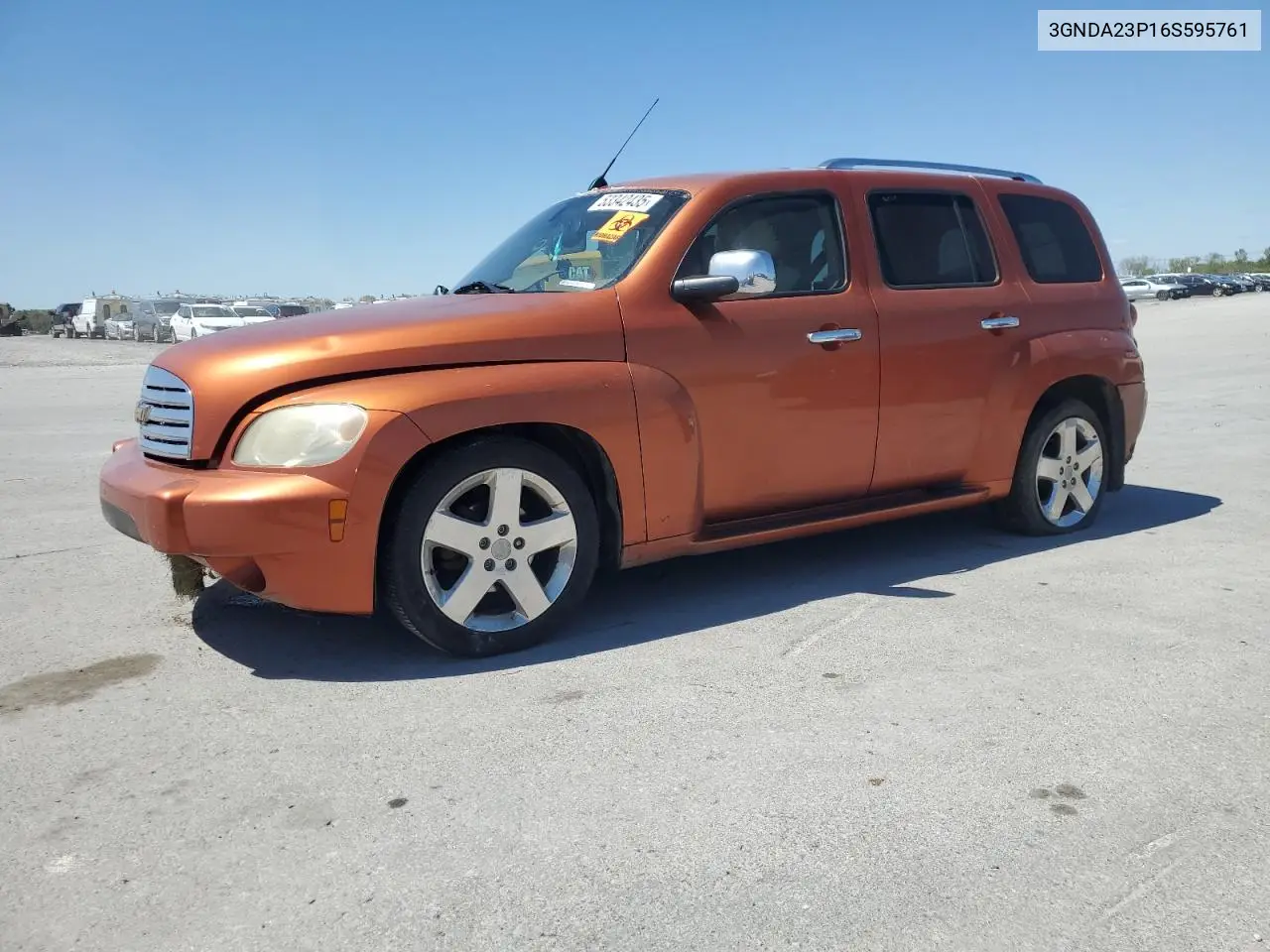 2006 Chevrolet Hhr Lt VIN: 3GNDA23P16S595761 Lot: 53342435