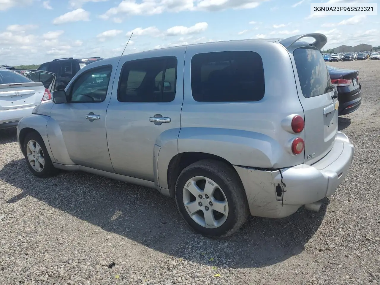2006 Chevrolet Hhr Lt VIN: 3GNDA23P96S523321 Lot: 56597095