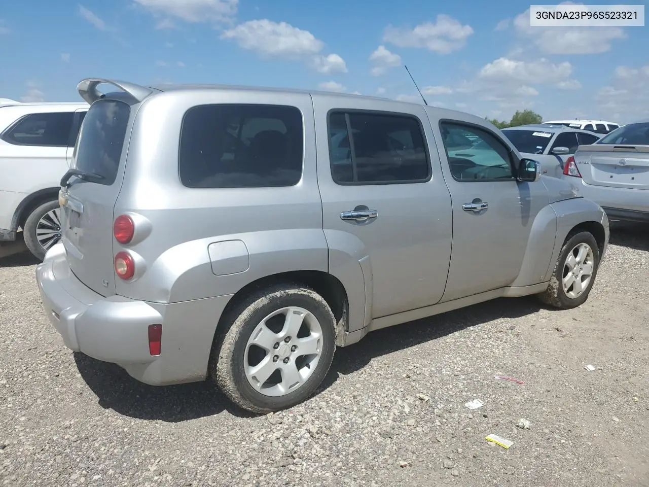 2006 Chevrolet Hhr Lt VIN: 3GNDA23P96S523321 Lot: 56597095