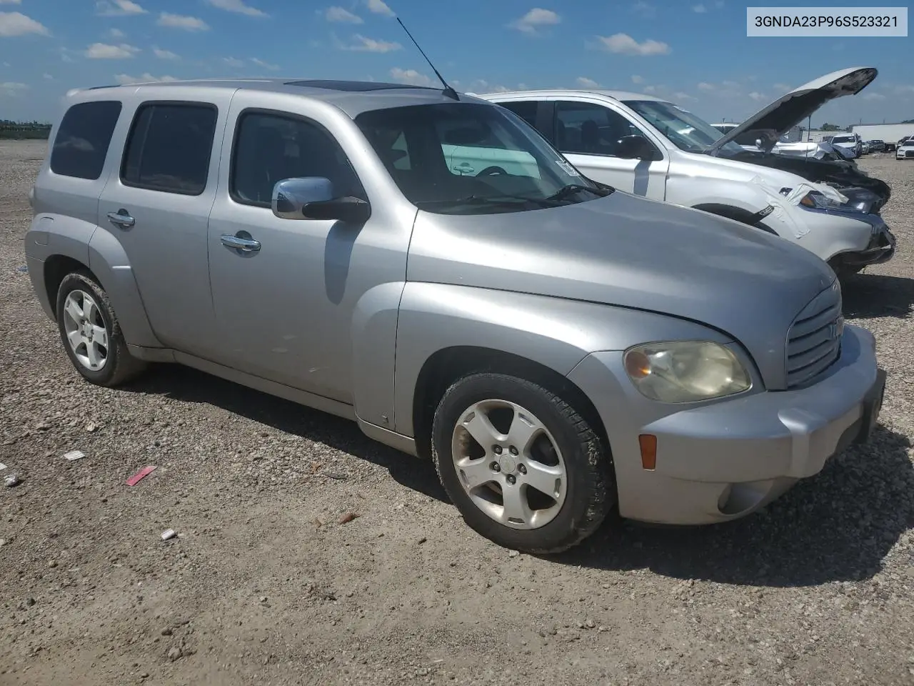2006 Chevrolet Hhr Lt VIN: 3GNDA23P96S523321 Lot: 56597095