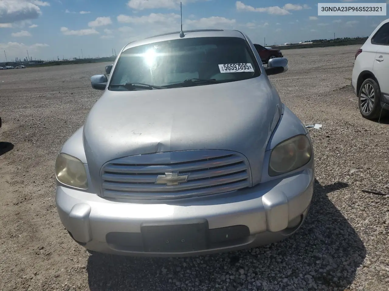 2006 Chevrolet Hhr Lt VIN: 3GNDA23P96S523321 Lot: 56597095