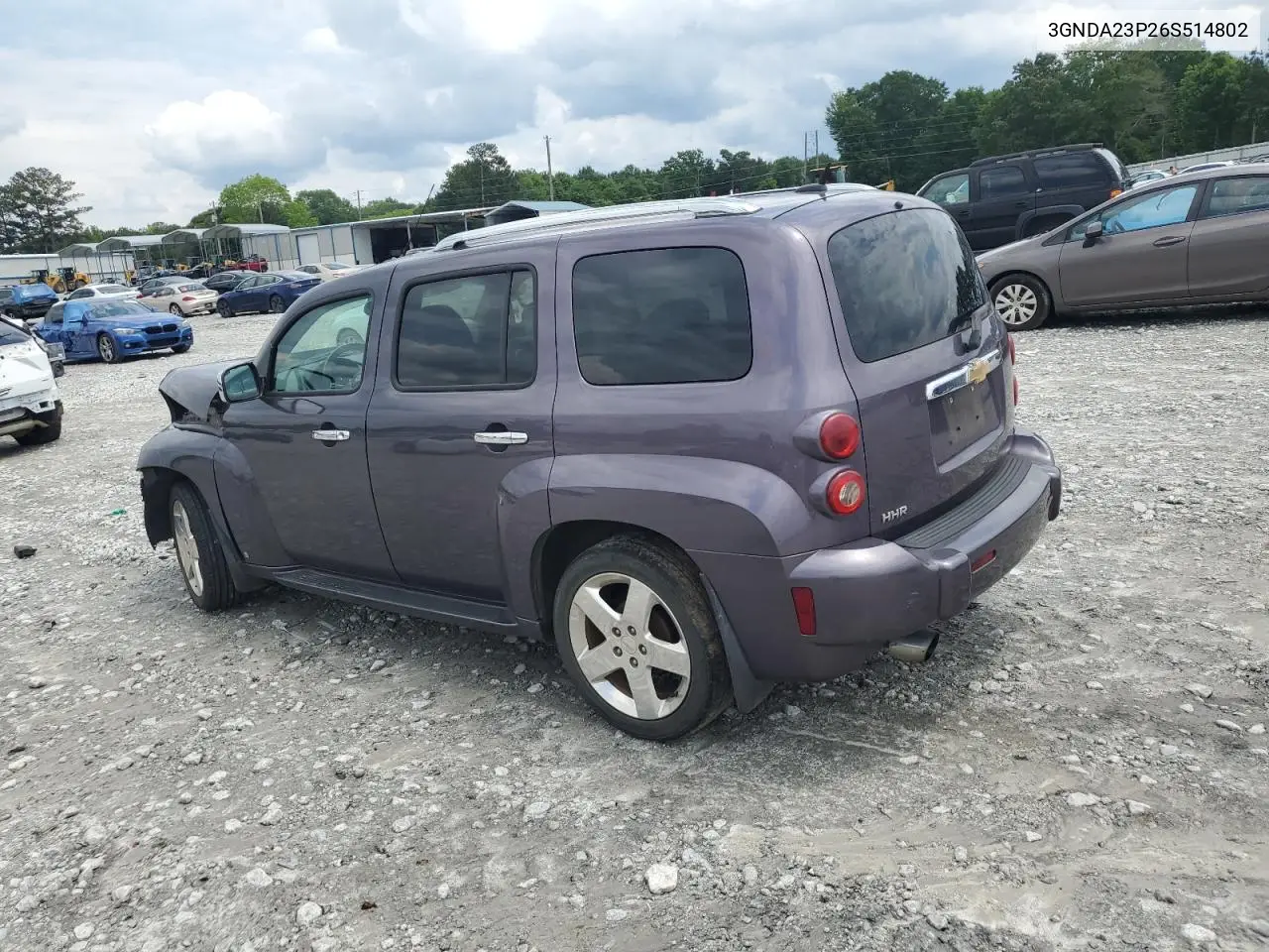 2006 Chevrolet Hhr Lt VIN: 3GNDA23P26S514802 Lot: 56881015