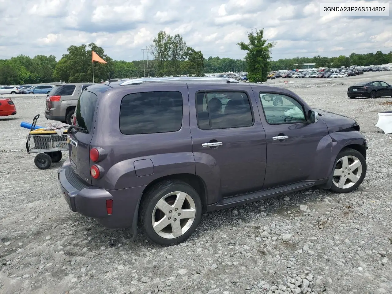 2006 Chevrolet Hhr Lt VIN: 3GNDA23P26S514802 Lot: 56881015