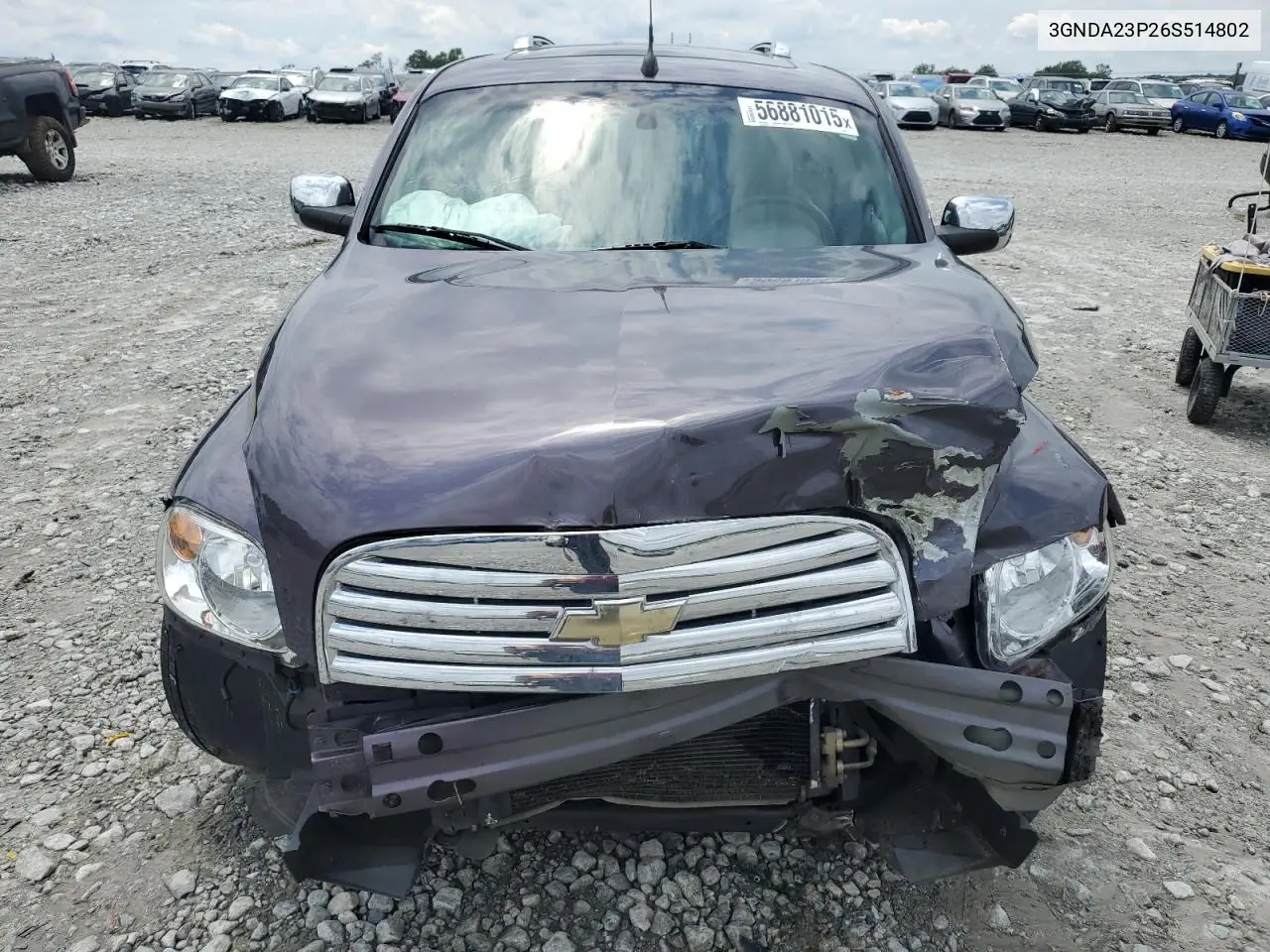 2006 Chevrolet Hhr Lt VIN: 3GNDA23P26S514802 Lot: 56881015