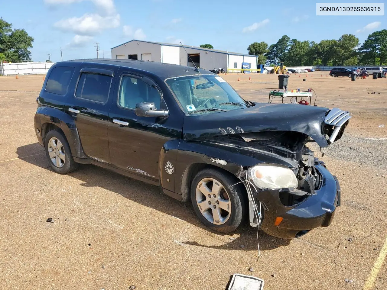 2006 Chevrolet Hhr Ls VIN: 3GNDA13D26S636916 Lot: 62818455