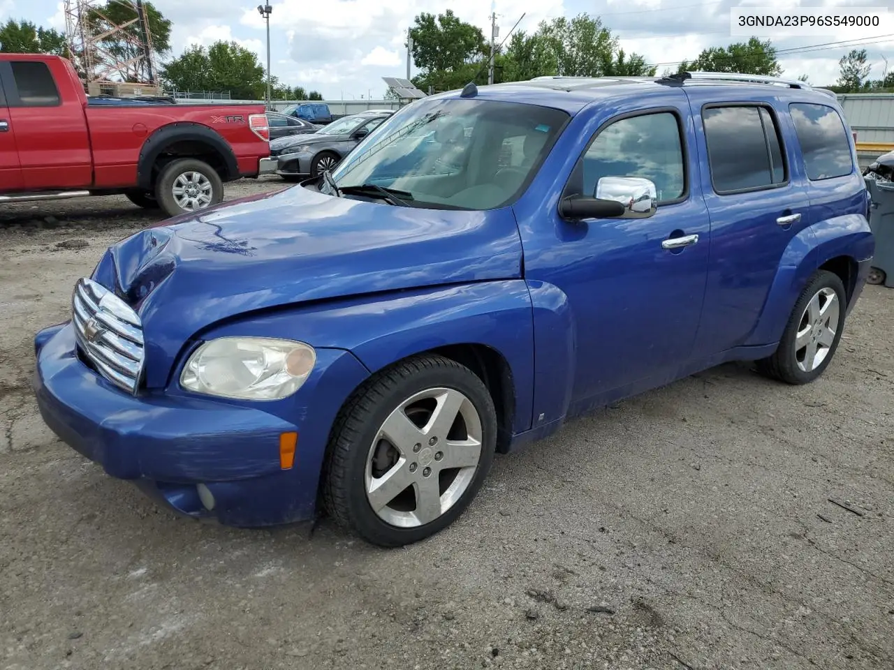 2006 Chevrolet Hhr Lt VIN: 3GNDA23P96S549000 Lot: 62831655