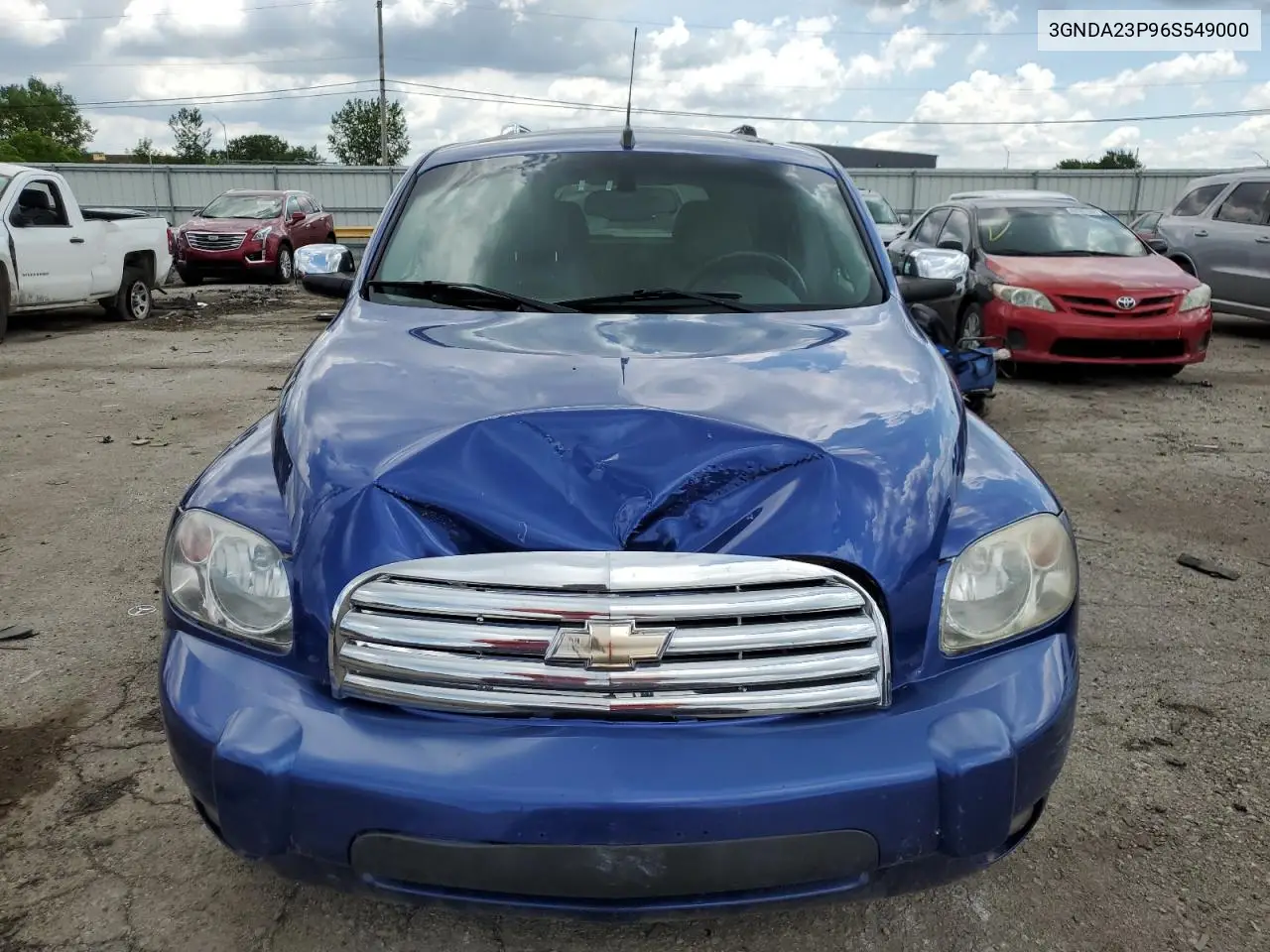 2006 Chevrolet Hhr Lt VIN: 3GNDA23P96S549000 Lot: 62831655