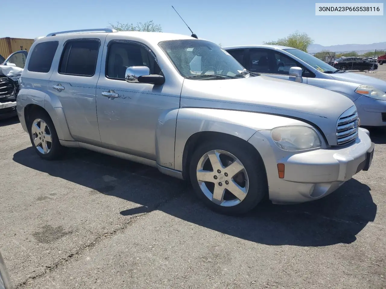 2006 Chevrolet Hhr Lt VIN: 3GNDA23P66S538116 Lot: 65472075