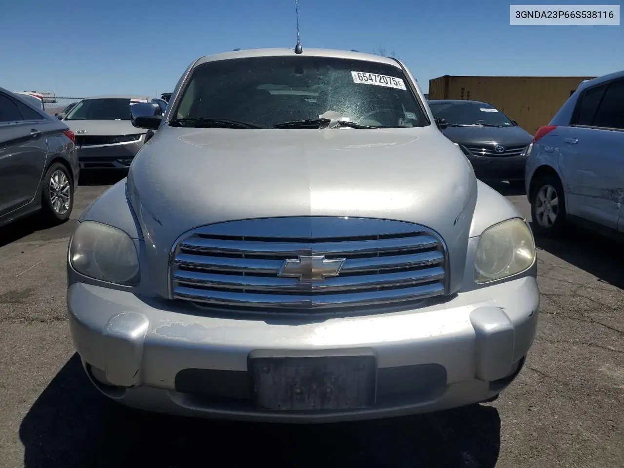 2006 Chevrolet Hhr Lt VIN: 3GNDA23P66S538116 Lot: 65472075
