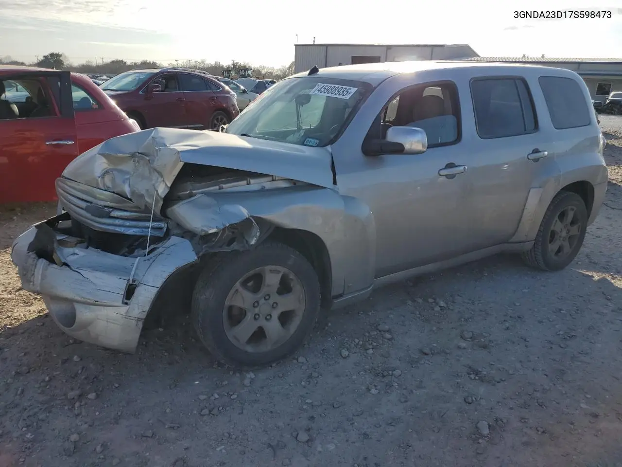 2007 Chevrolet Hhr Lt VIN: 3GNDA23D17S598473 Lot: 45988935