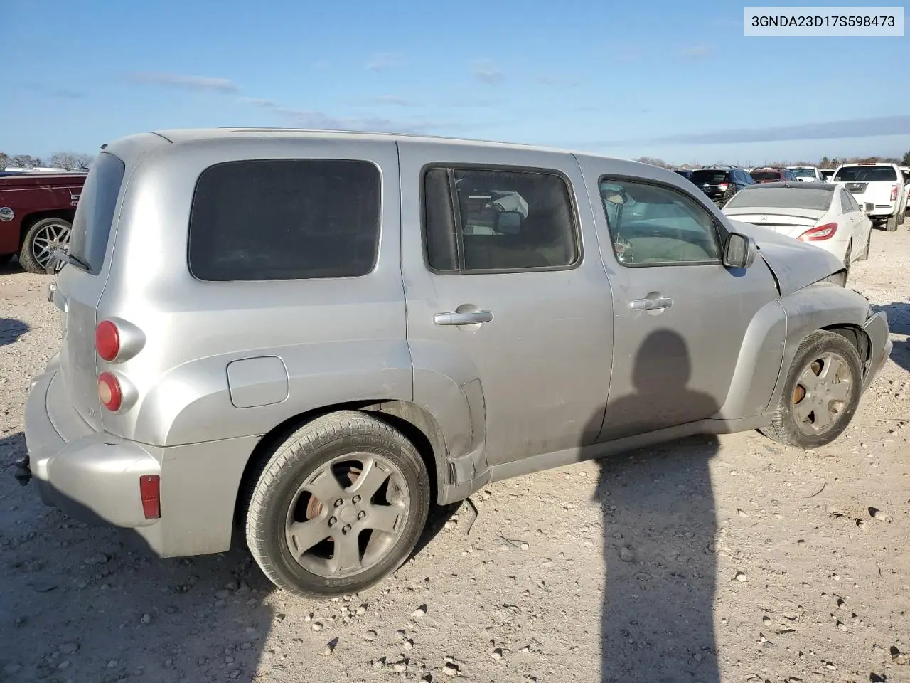 2007 Chevrolet Hhr Lt VIN: 3GNDA23D17S598473 Lot: 45988935