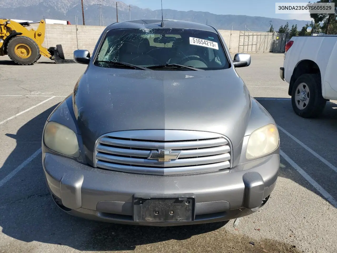 2007 Chevrolet Hhr Lt VIN: 3GNDA23D67S605529 Lot: 51654215