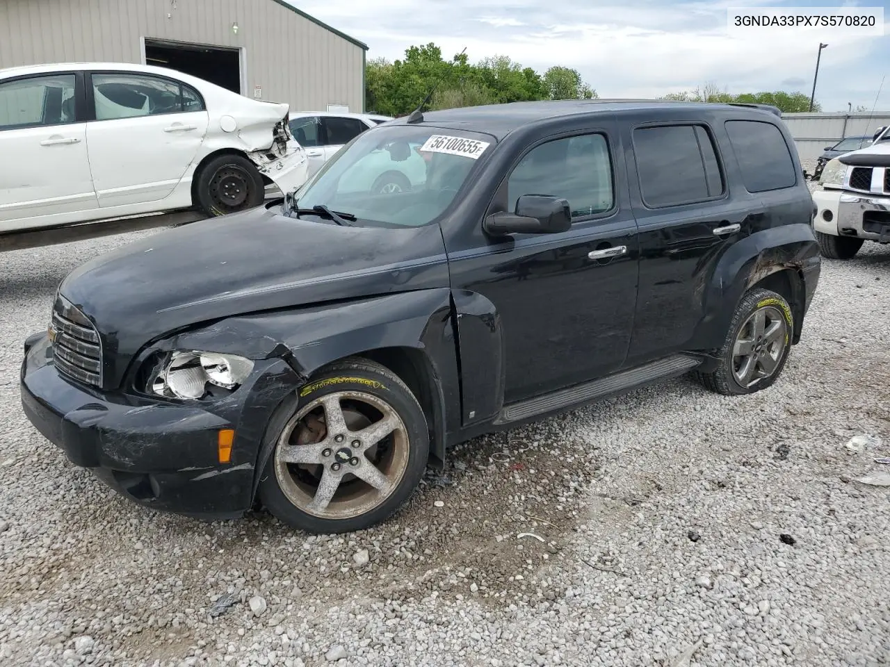 2007 Chevrolet Hhr Lt VIN: 3GNDA33PX7S570820 Lot: 56100655