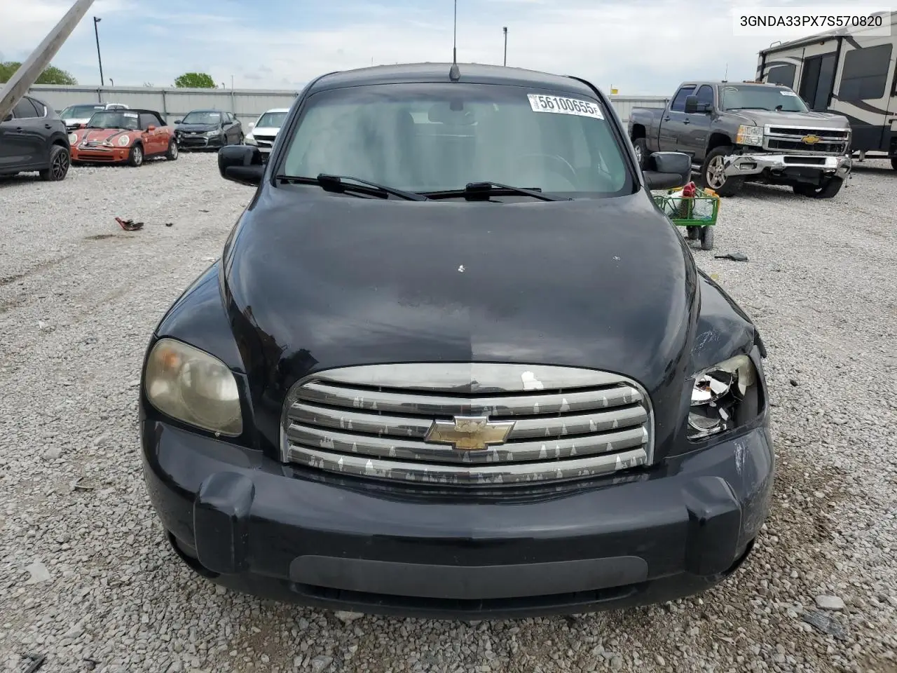 2007 Chevrolet Hhr Lt VIN: 3GNDA33PX7S570820 Lot: 56100655