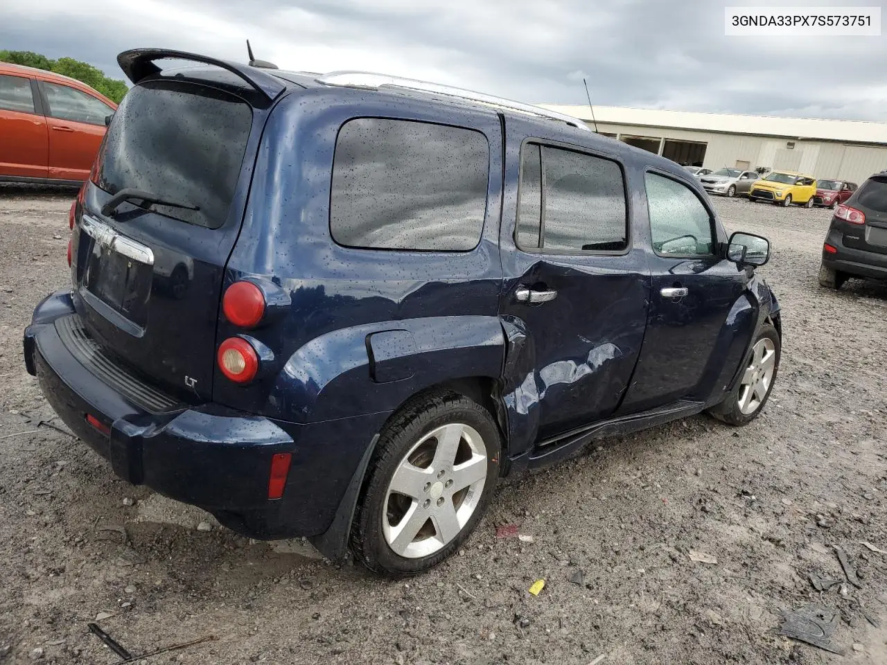 2007 Chevrolet Hhr Lt VIN: 3GNDA33PX7S573751 Lot: 56372585