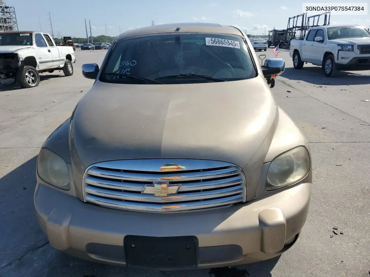 2007 Chevrolet Hhr Lt VIN: 3GNDA33P07S547384 Lot: 56865845