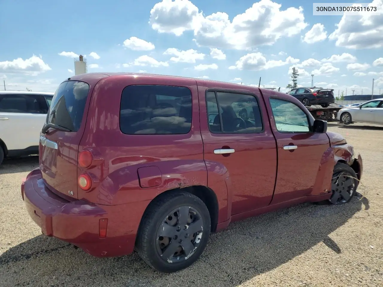 2007 Chevrolet Hhr Ls VIN: 3GNDA13D07S511673 Lot: 56975095