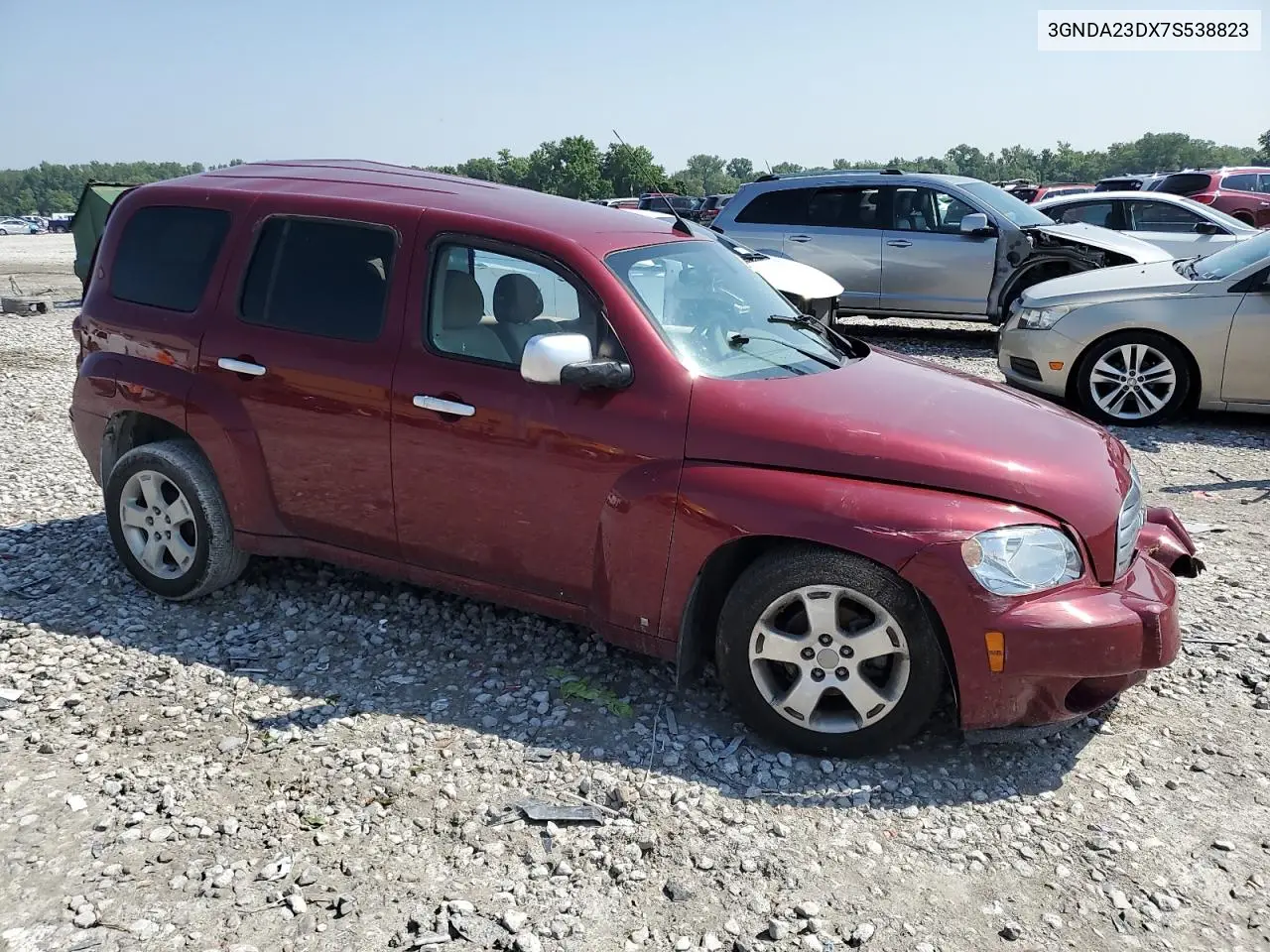 2007 Chevrolet Hhr Lt VIN: 3GNDA23DX7S538823 Lot: 59992005
