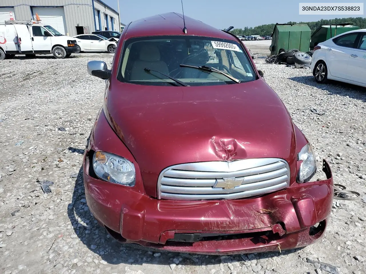 2007 Chevrolet Hhr Lt VIN: 3GNDA23DX7S538823 Lot: 59992005