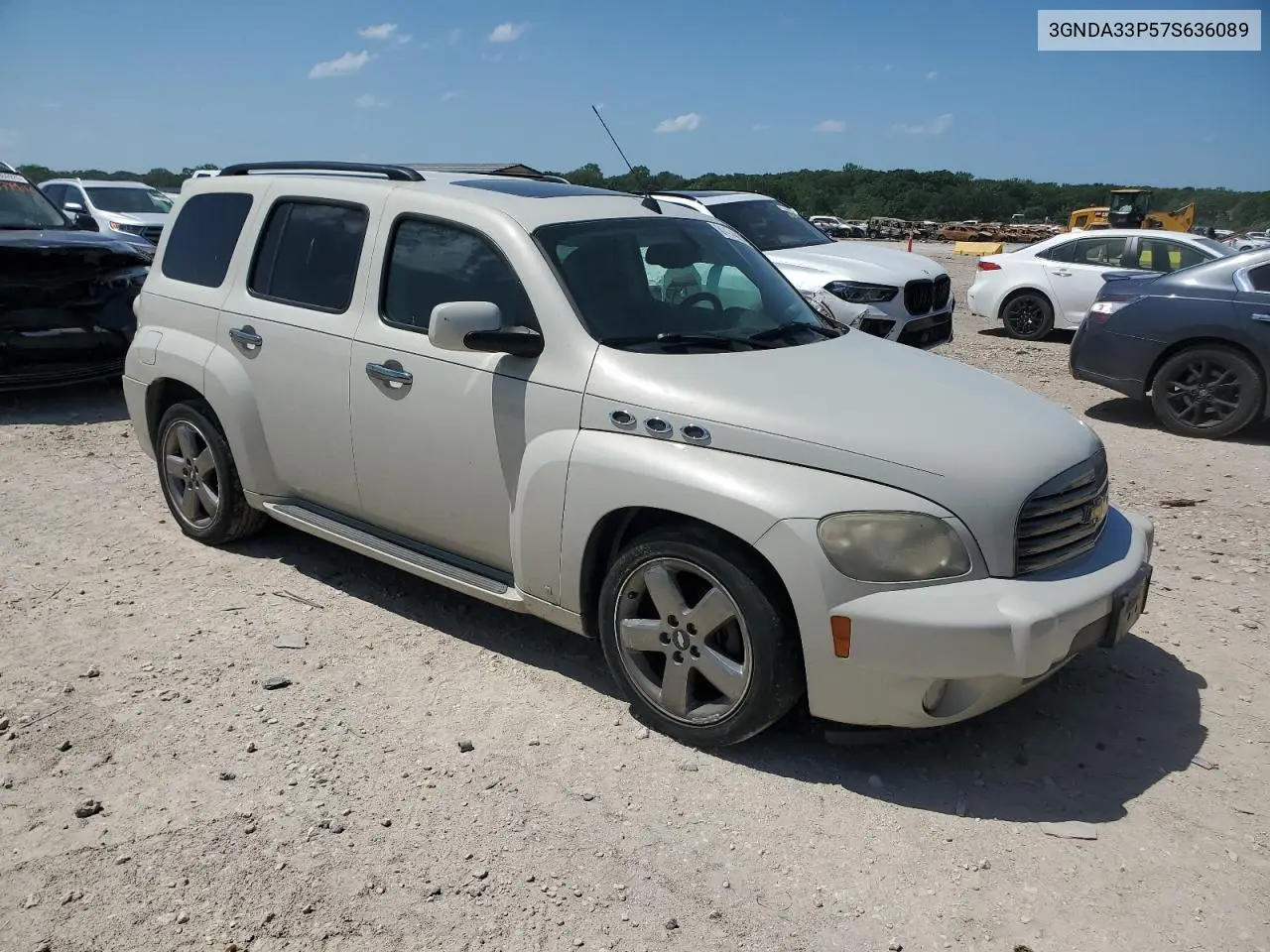 2007 Chevrolet Hhr Lt VIN: 3GNDA33P57S636089 Lot: 61474095