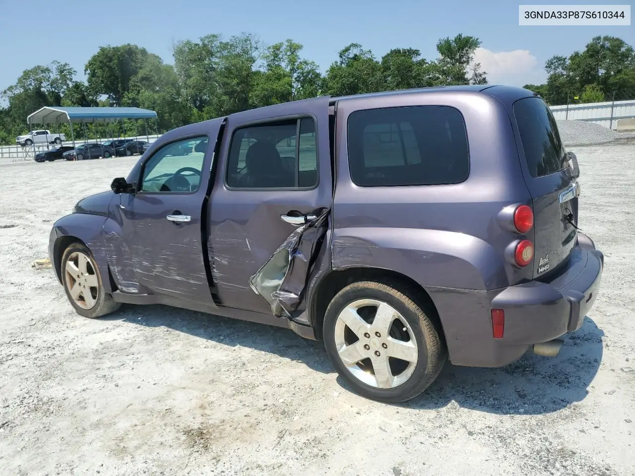 2007 Chevrolet Hhr Lt VIN: 3GNDA33P87S610344 Lot: 62095615