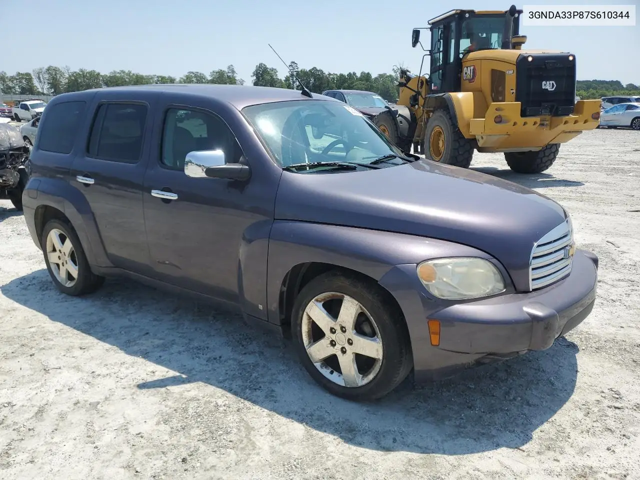 2007 Chevrolet Hhr Lt VIN: 3GNDA33P87S610344 Lot: 62095615
