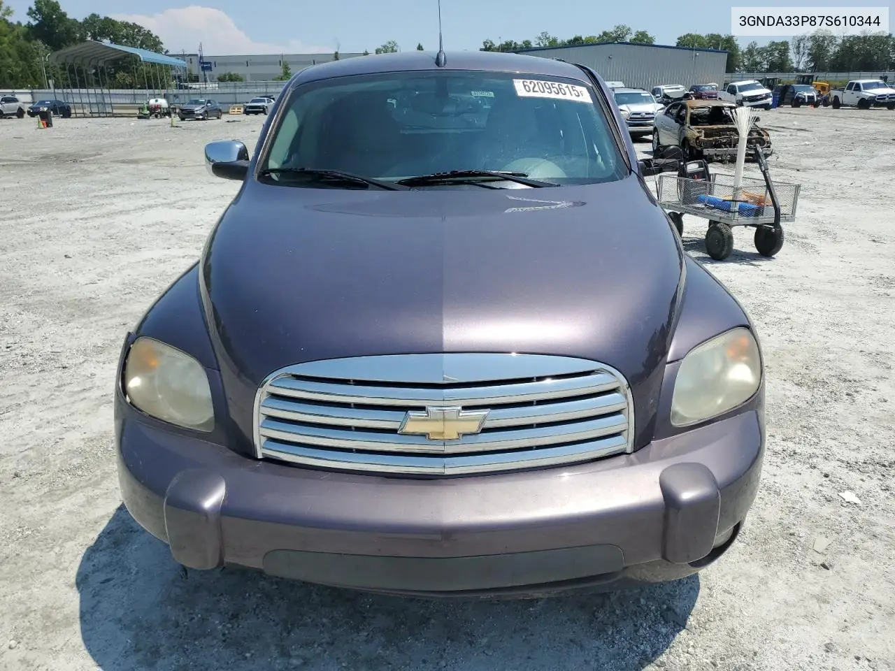 2007 Chevrolet Hhr Lt VIN: 3GNDA33P87S610344 Lot: 62095615