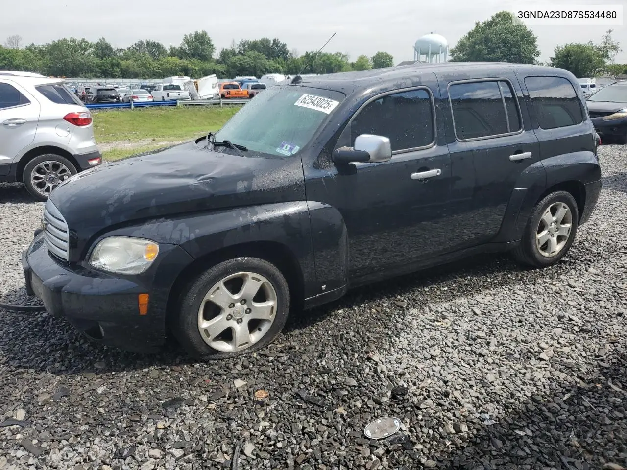 2007 Chevrolet Hhr Lt VIN: 3GNDA23D87S534480 Lot: 62543025