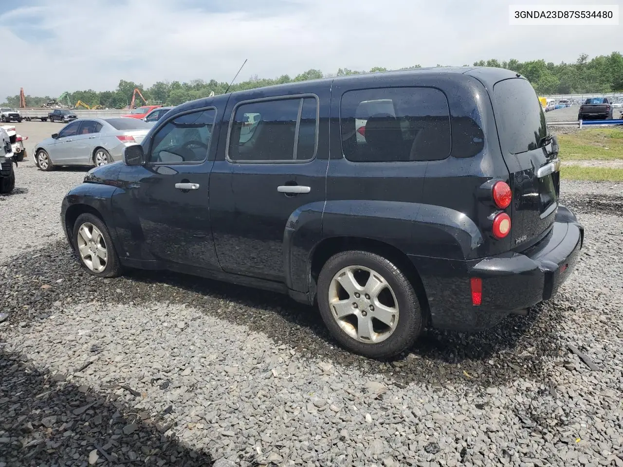 2007 Chevrolet Hhr Lt VIN: 3GNDA23D87S534480 Lot: 62543025
