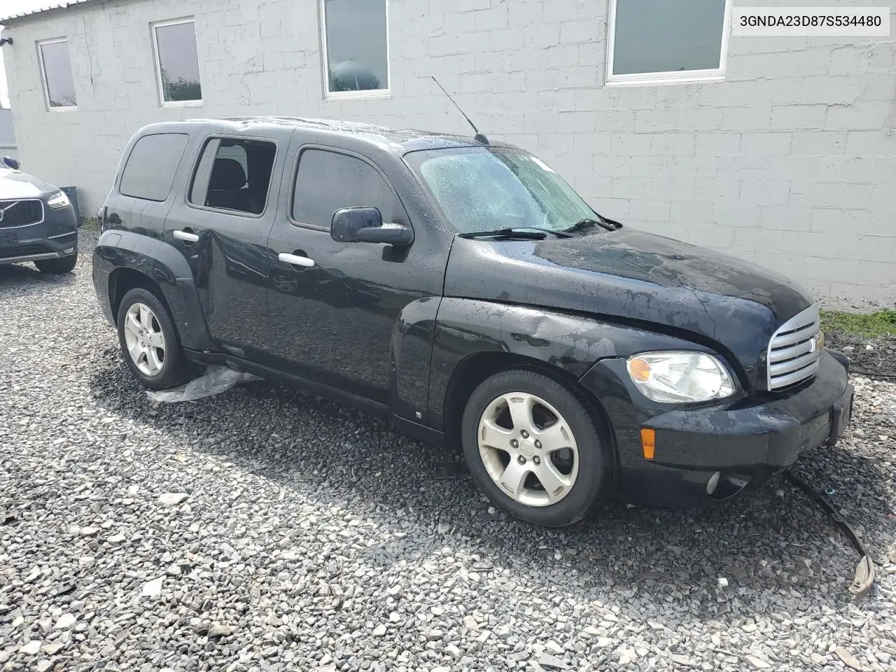 2007 Chevrolet Hhr Lt VIN: 3GNDA23D87S534480 Lot: 62543025