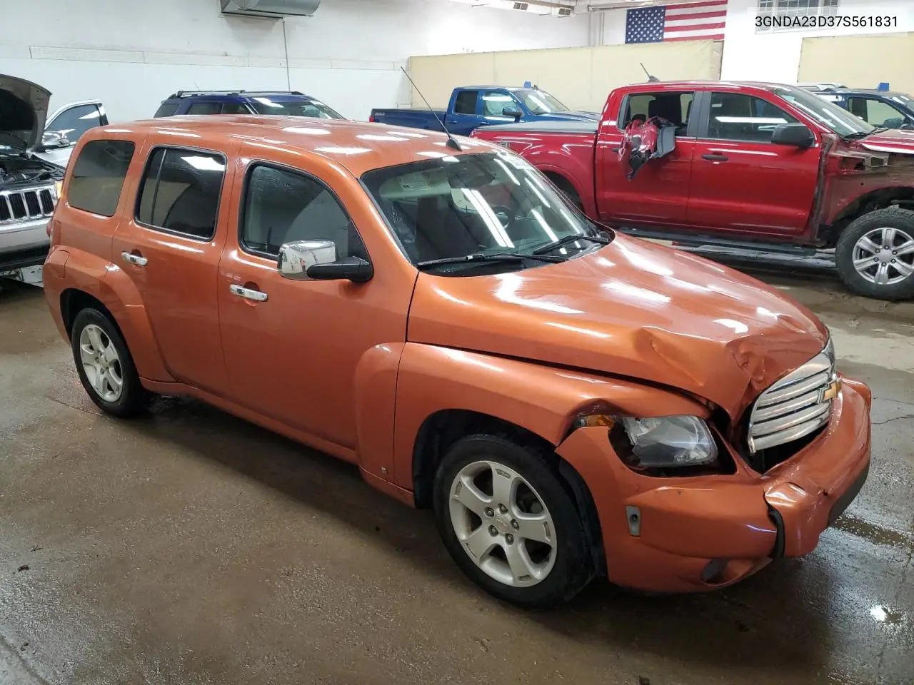 2007 Chevrolet Hhr Lt VIN: 3GNDA23D37S561831 Lot: 63000255