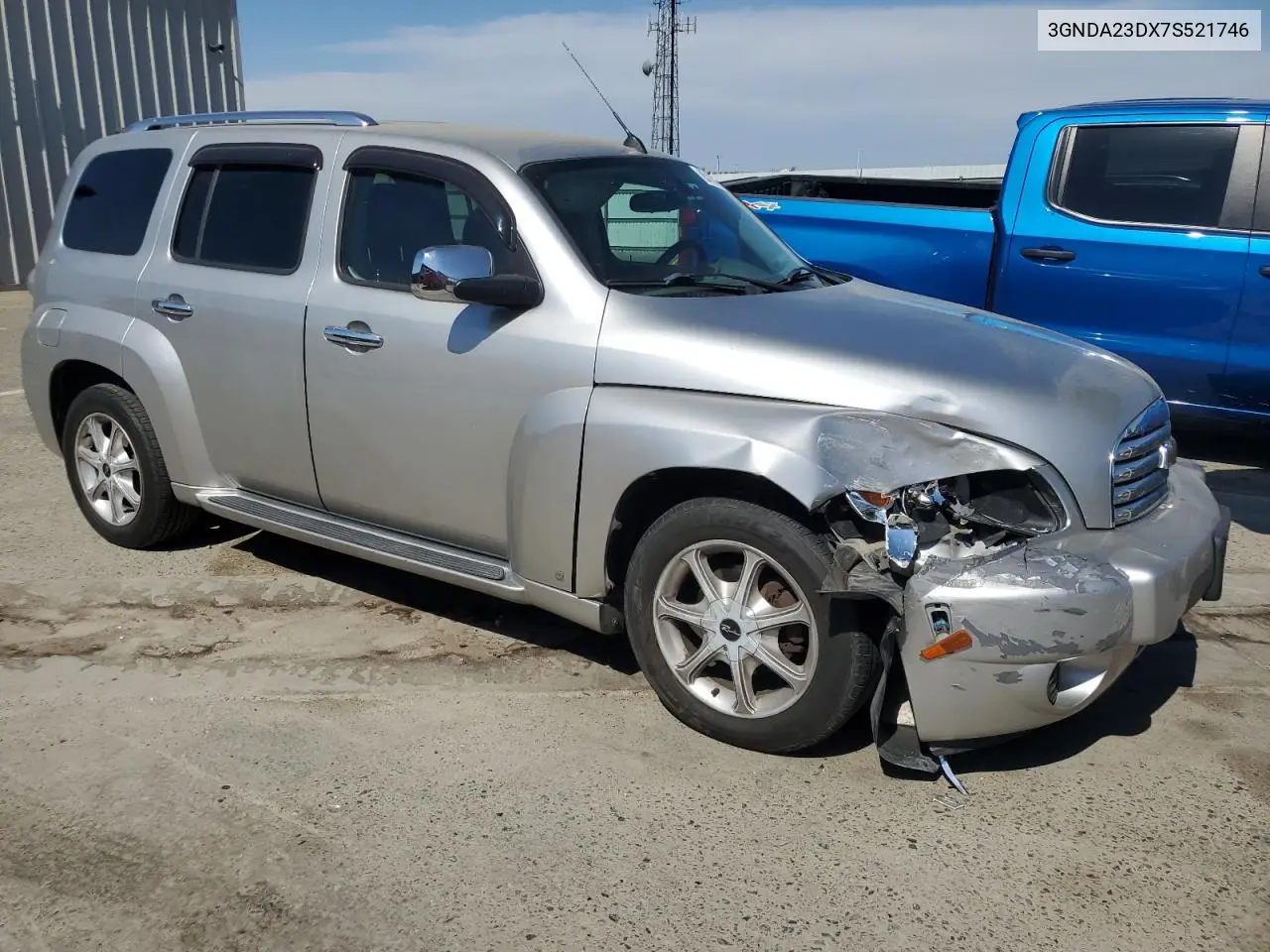 2007 Chevrolet Hhr Lt VIN: 3GNDA23DX7S521746 Lot: 63184165