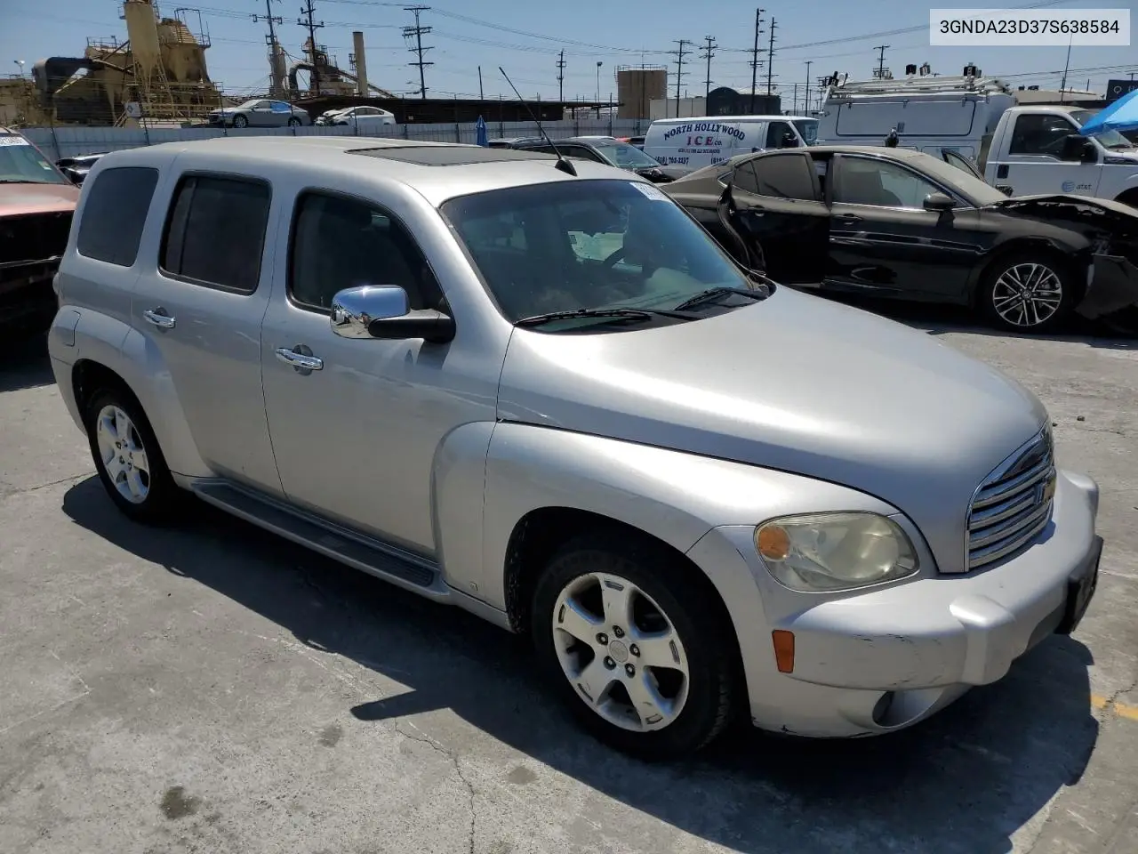 2007 Chevrolet Hhr Lt VIN: 3GNDA23D37S638584 Lot: 66314575