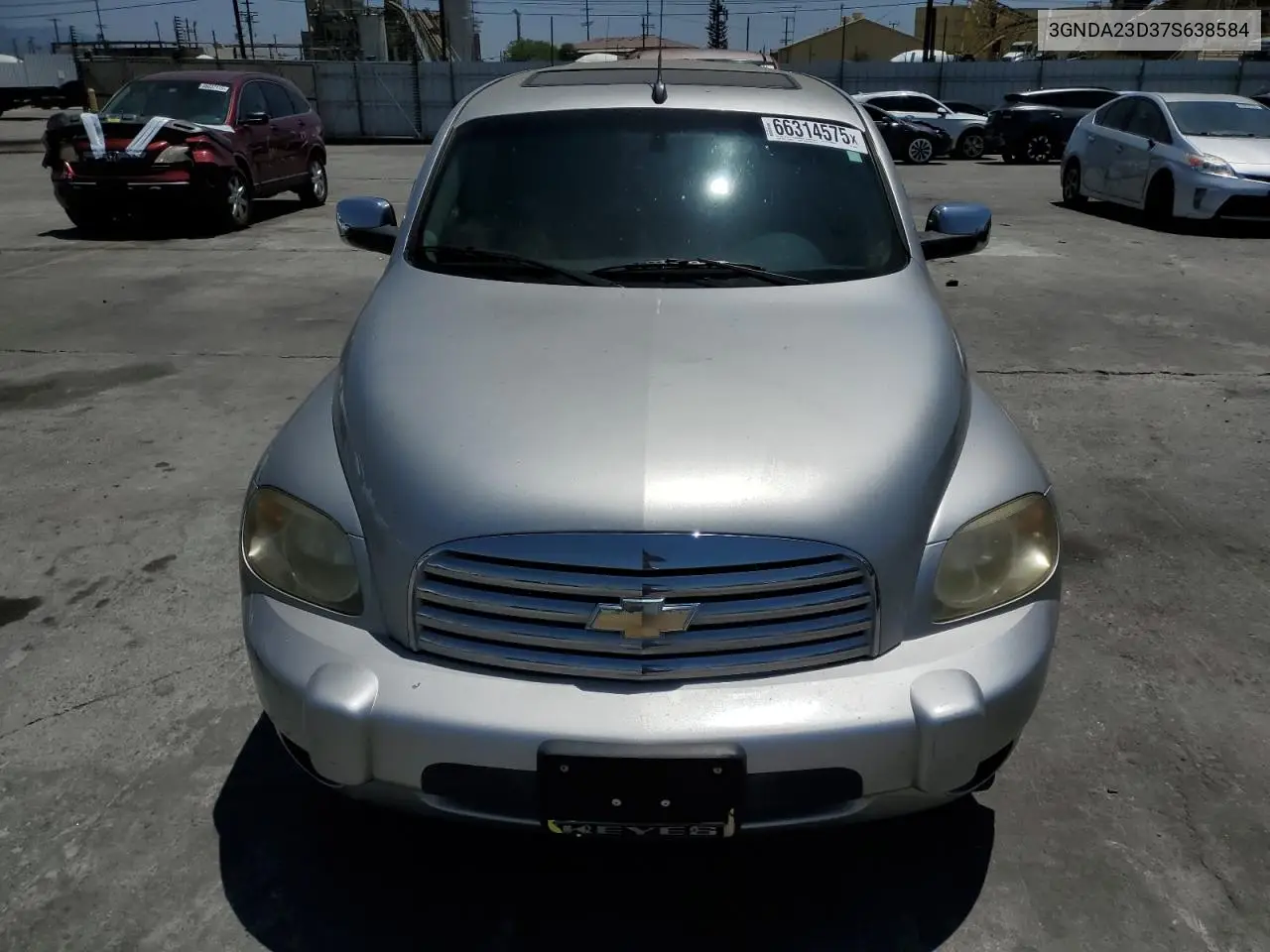 2007 Chevrolet Hhr Lt VIN: 3GNDA23D37S638584 Lot: 66314575
